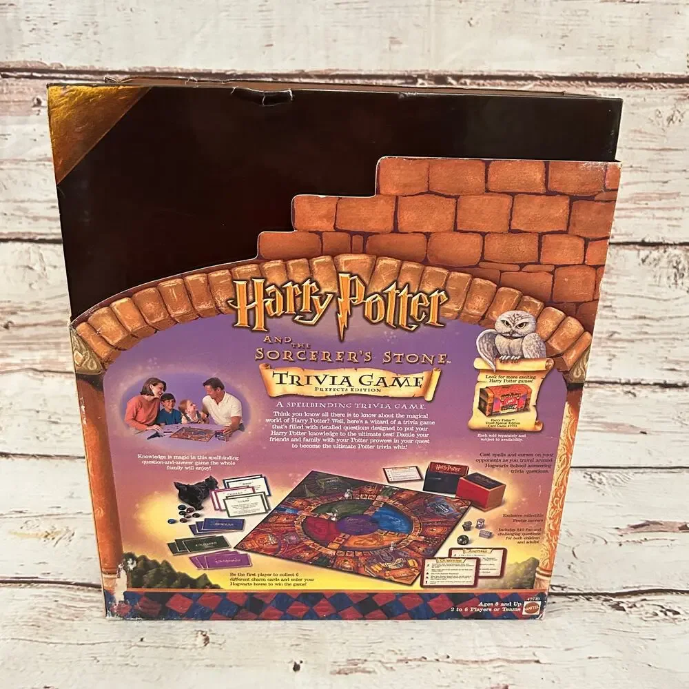 HARRY POTTER and the Sorcerer's Stone Trivia Game - Complete Collector Edition